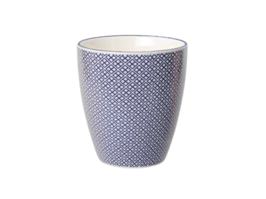 TOKYO DESIGN STUDIO Nippon Blue, tazza tè squares 200 ml