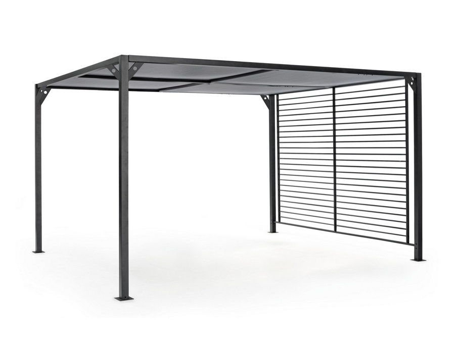 BIZZOTTO Noah, gazebo 3x3,6 mt antracite