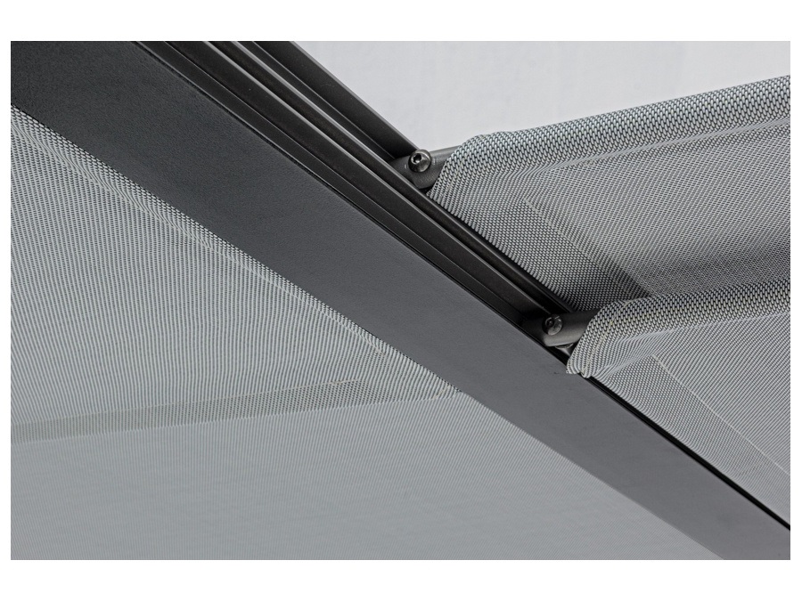 BIZZOTTO Noah, gazebo 3x3,6 mt antracite