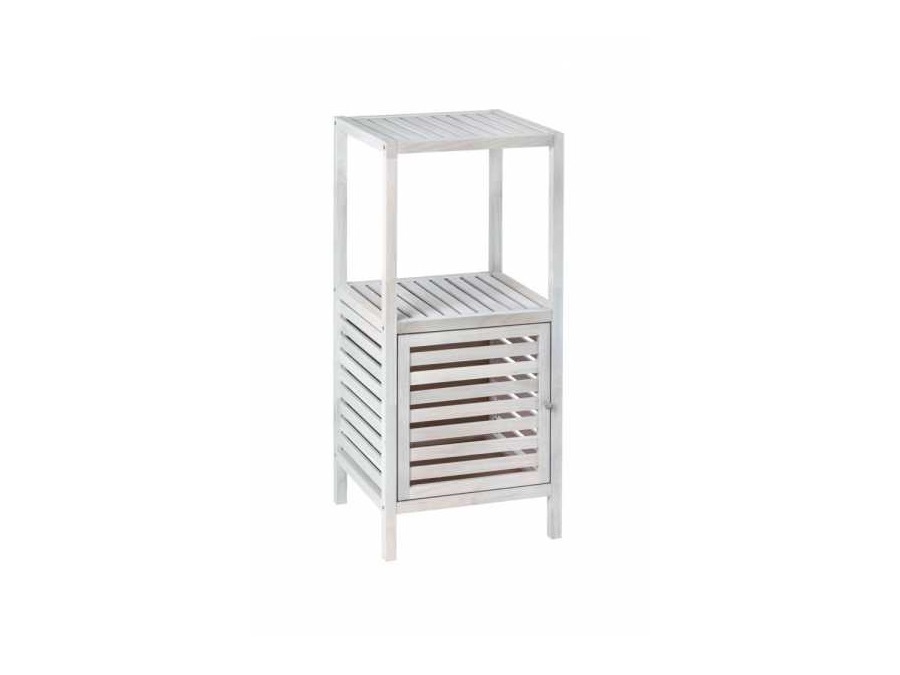 WENKO Norway, mobiletto con anta bianco