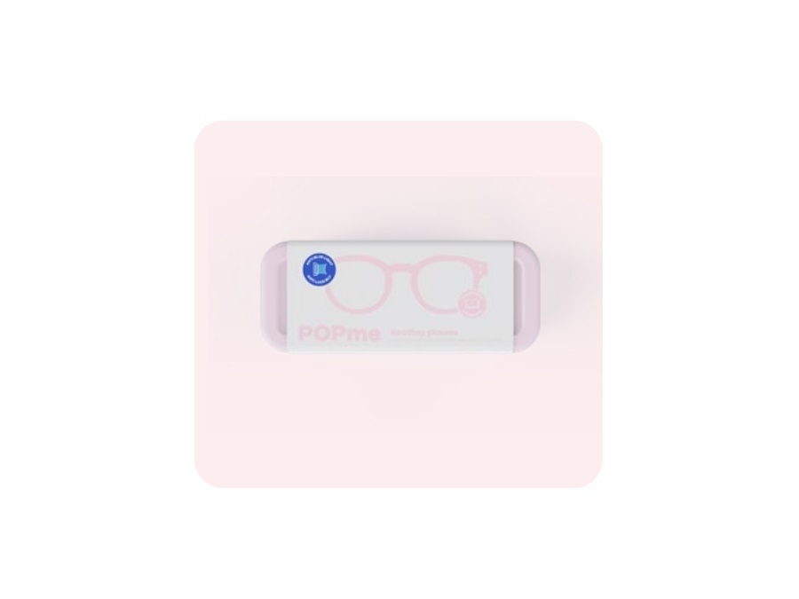 POPME Occhiali da lettura, rose pearl