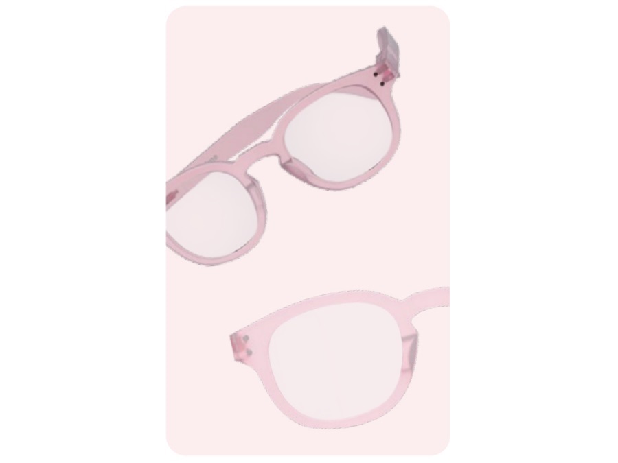 POPME Occhiali da lettura, rose pearl