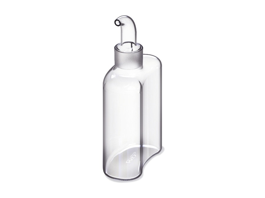 Wd lifestyle oliera/acetiera in vetro borosilicato fiaschetta, 300 ml