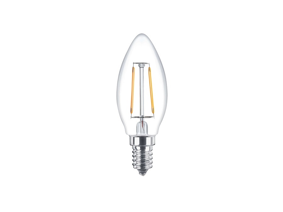 NOVA LINE Oliva a led a filamento E14 - 2 W - 2700 K - 250 lm