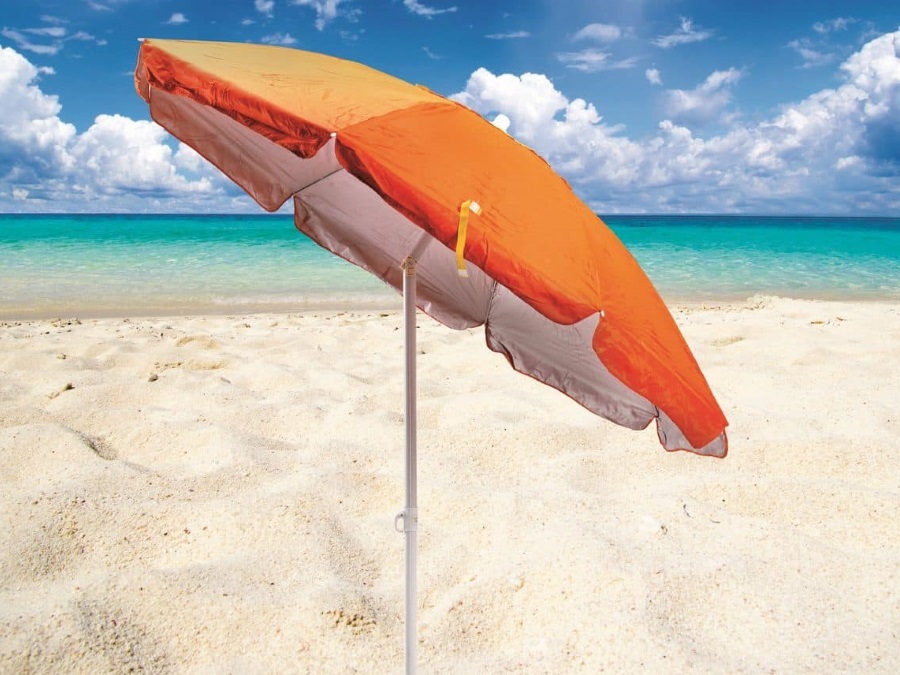 MAGAZZINI COSMA S.P.A. Ombrellone spiaggia palo alluminio 200/32 colori assortiti