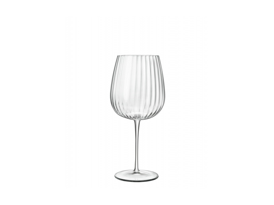 BORMIOLI LUIGI Optica, burgundy/gin glass 75 cl, 4 calici