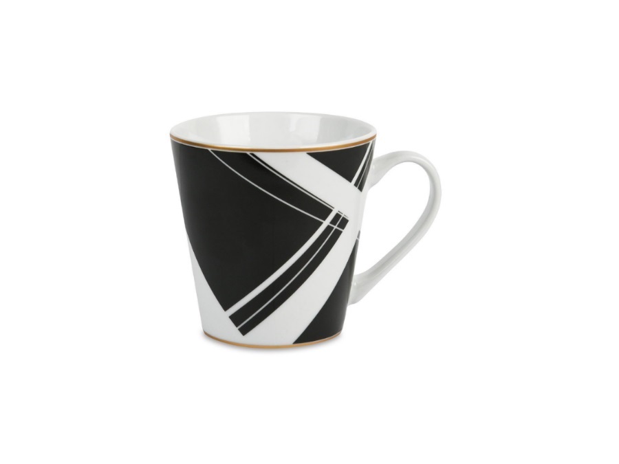 BACI MILANO Optical - Mug in porcellana, Ø 9,3 cm, H 10,2 cm