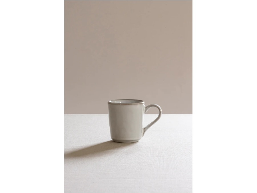 DUTCH ROSE AMSTERDAM Organic light grey, mini mug 25 cl