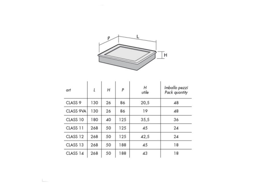 MOBIL PLASTIC ORGANIZER CLASS 11