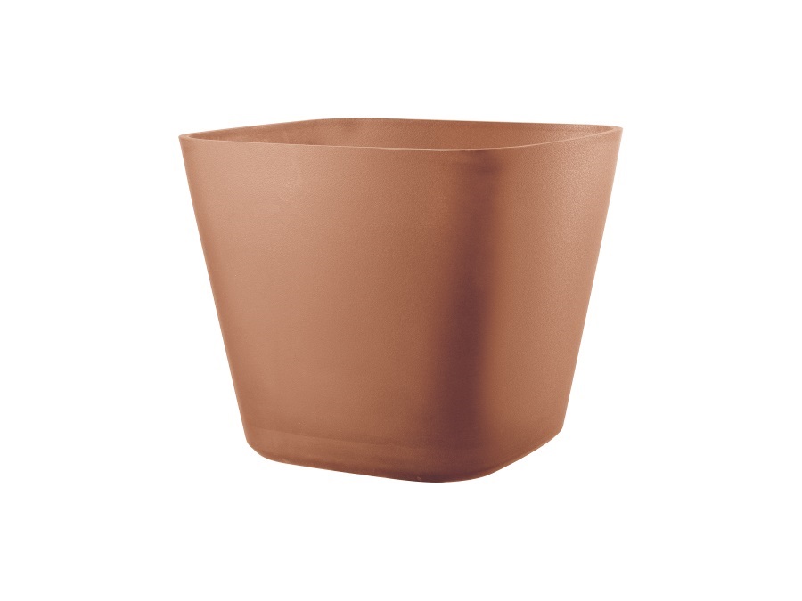 DEROMA Origin, vaso quadro terracotta in plastica 28 cm