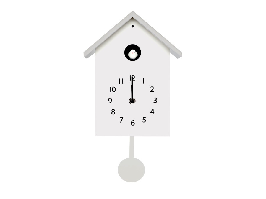 WD LIFESTYLE Orologio a cucù bianco