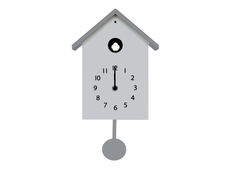 WD LIFESTYLE Orologio a cucù grigio