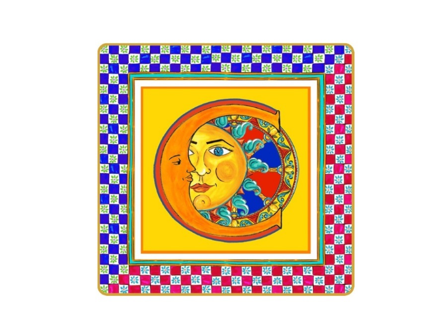 BACI MILANO Ortigia - svuotatasche mini 15x15, lettera c