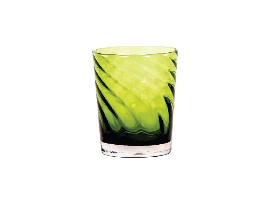 LIVELLARA S.R.L. Ottico veneziano, tumbler verde