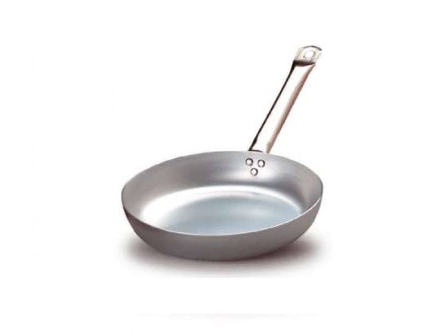 PENTOLE AGNELLI Padella con manico - DIAMETRO 50 cm h 8,5 cm