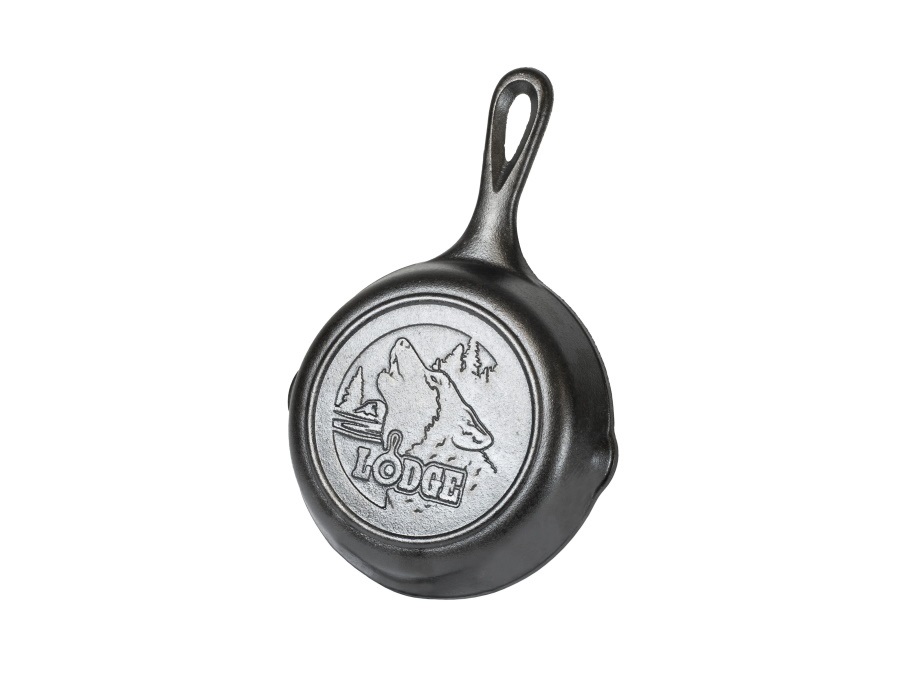 LODGE Padella Tonda 16,5 cm Logo Lupo