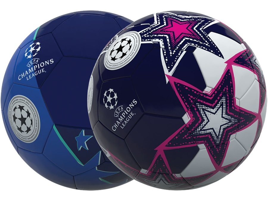 MONDO Pallone calcio Champions League GR. 350, 2 assortimenti