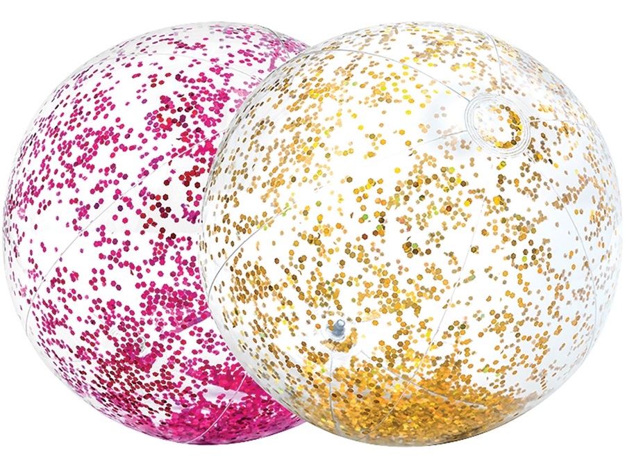 INTEX Pallone glitter, diam. 71 cm