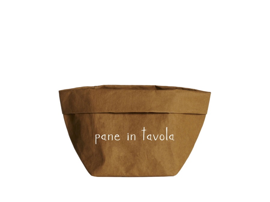 SIMPLE DAY LIVING & LIFESTYLE Pane in tavola, contenitore in cellulosa 15x15 cm