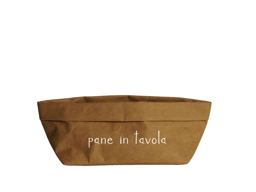 SIMPLE DAY LIVING & LIFESTYLE Pane in tavola, contenitore in cellulosa 24x12 cm