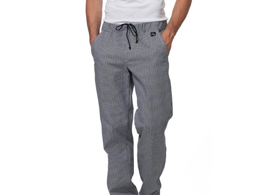 SIGGI GROUP SPA PANTALONE JOSH QUADRATO BIANCO/NERO