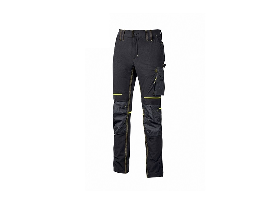 UPOWER PANTALONI ATOM BLACK CARBON