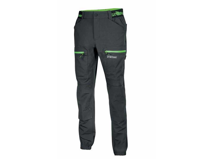 UPOWER Pantaloni horizon asphalt grey green