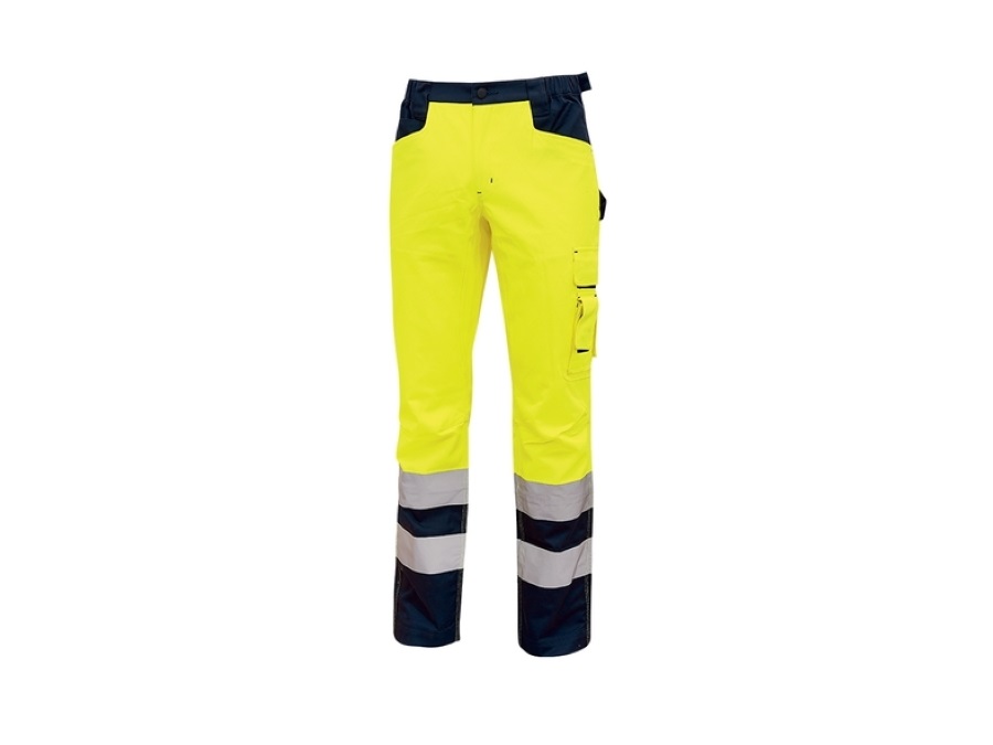 UPOWER Pantaloni light giallo fluo