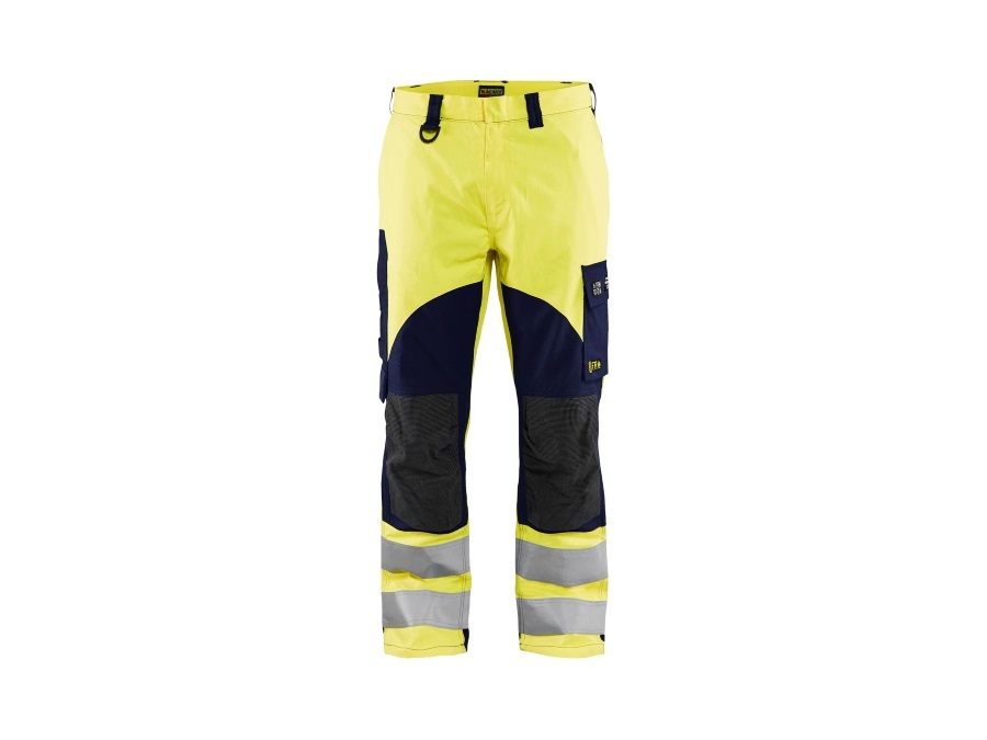 BLÅKLÄDER ITALIA SRL Pantaloni multinorma inerenti, giallo-blu marino