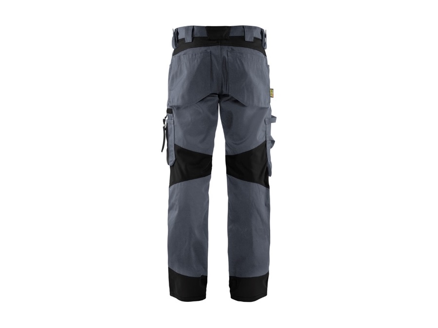 BLÅKLÄDER ITALIA SRL Pantaloni senza tasche flottanti, grigio-nero