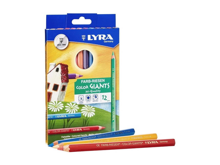 FILA Pastelli Lyra Color Giants laccati - TIPOLOGIA 12 pezzi