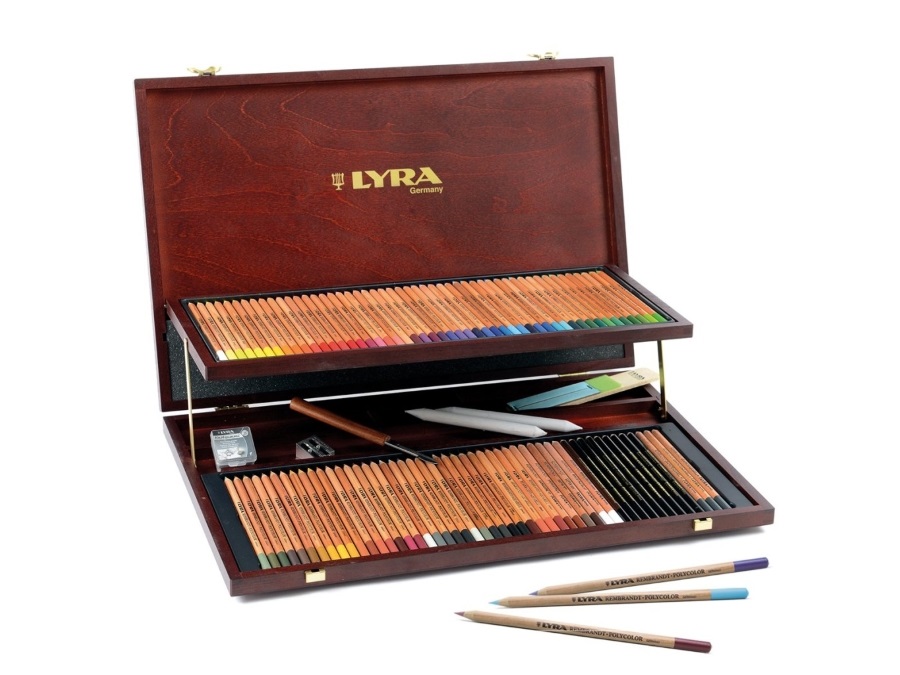 FILA Pastelli Lyra Rembrandt Polycolor Professional Set - VALIGETTA PRESTIGE
