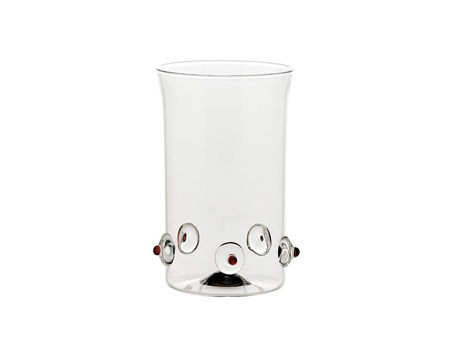 ZAFFERANO S.R.L. Patèa, bicchiere tumbler alto rosso 38 cl