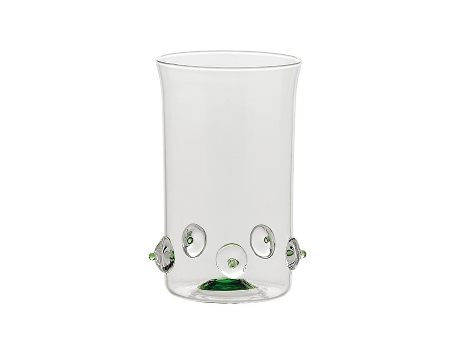 ZAFFERANO S.R.L. Patèa, bicchiere tumbler alto verde 38 cl