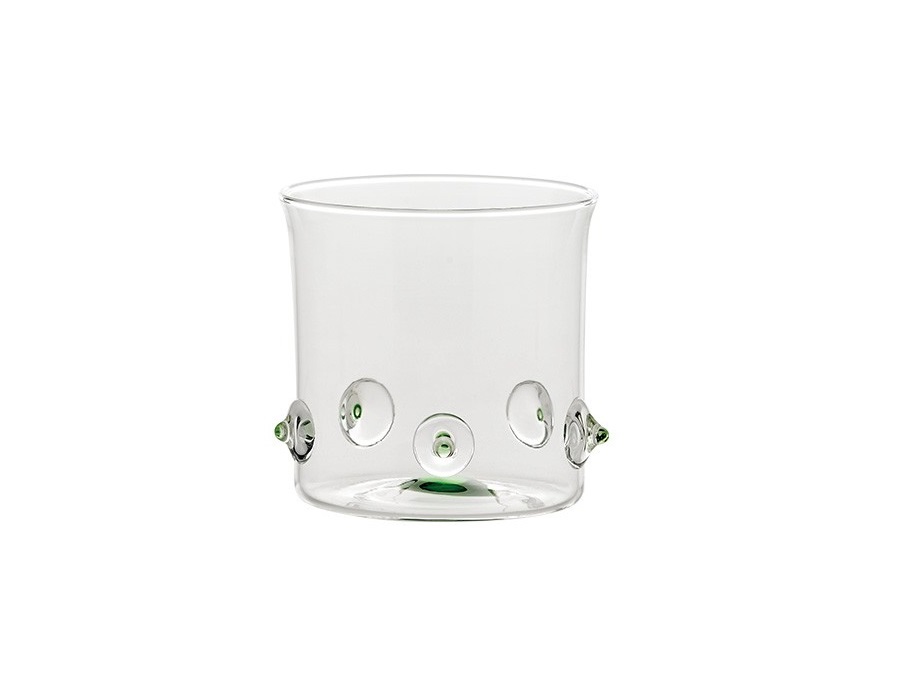 ZAFFERANO S.R.L. Patèa, bicchiere tumbler verde 38 cl