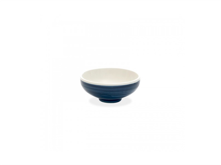 ZAFFERANO S.R.L. Patera Bowl piccola stoneware decoro pallino 25 cl blu