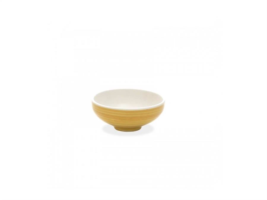 ZAFFERANO S.R.L. Patera Bowl piccola stoneware decoro pallino 25 cl giallo