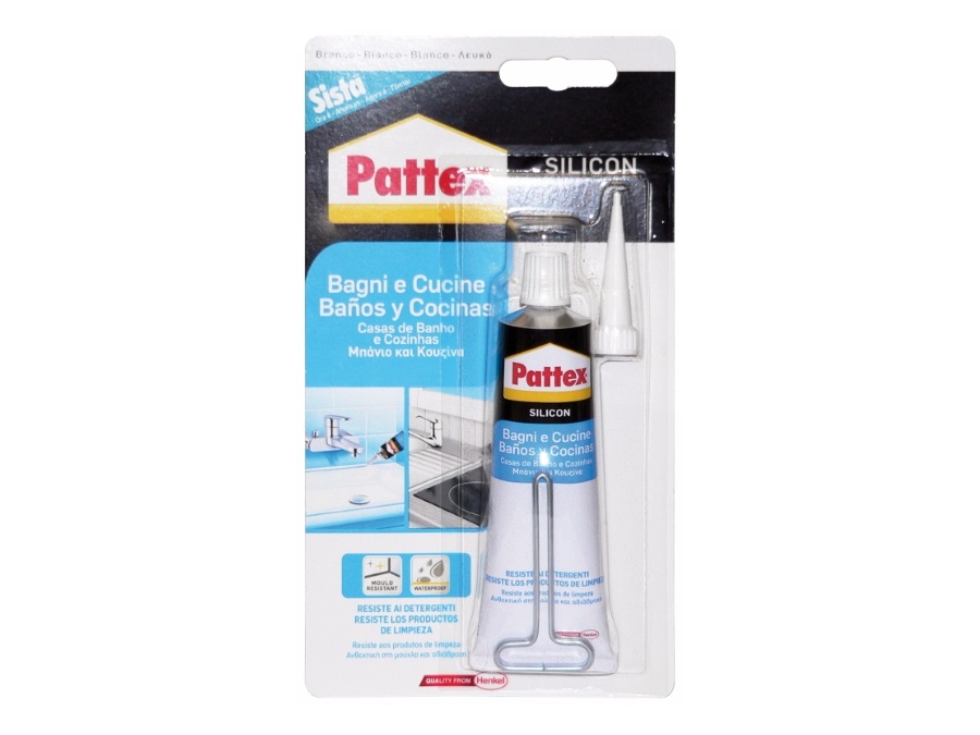 PATTEX PATTEX Bagni e Cucine Bianco 50ml