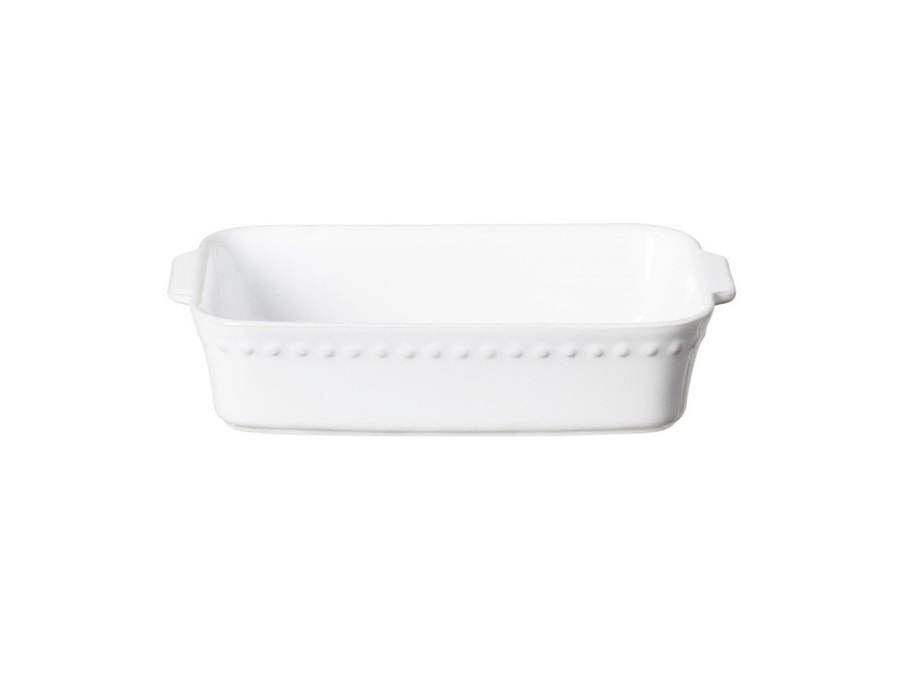 COSTA NOVA Pearl white, piatto pane rettangolare 27 cm