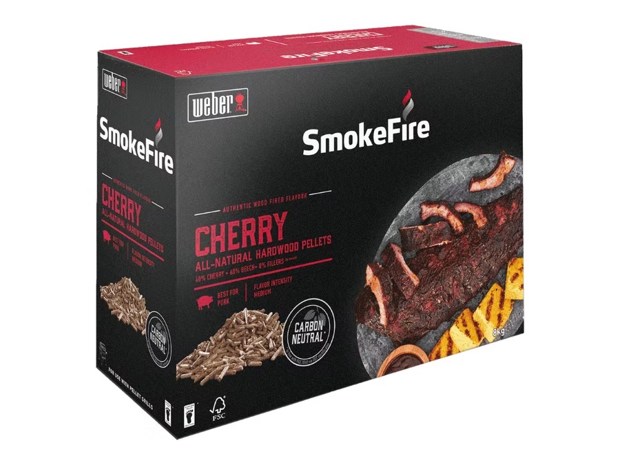 WEBER Pellet 100% legno - Ciliegio