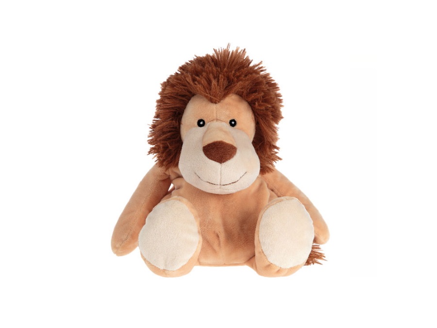 Innoliving peluche puppy leone, riscaldabile in microonde