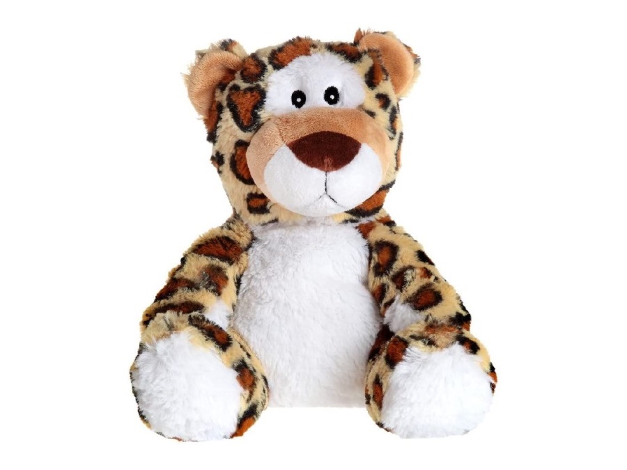 INNOLIVING Peluche Puppy Leopardo, Riscaldabile in Microonde, Profumato di Lavanda MD-656