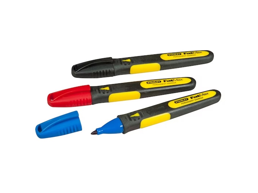 STANLEY Pennarello Indelebile FatMax, 3 pezzi