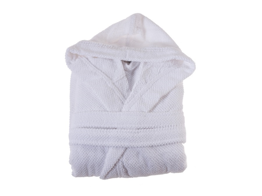 MAISON SUCREE Pepe, accappatoio bianco