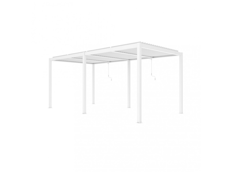 MAGAZZINI COSMA S.P.A. Pergola bioclimatica bianca 7,8x4