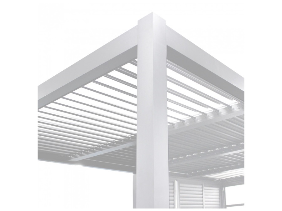 MAGAZZINI COSMA S.P.A. Pergola bioclimatica bianca 7,8x4