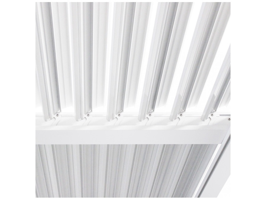 MAGAZZINI COSMA S.P.A. Pergola bioclimatica bianca 7,8x4