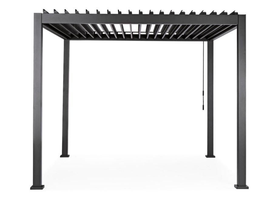 BIZZOTTO PERGOLA OCEAN 3X3 ANTRACITE