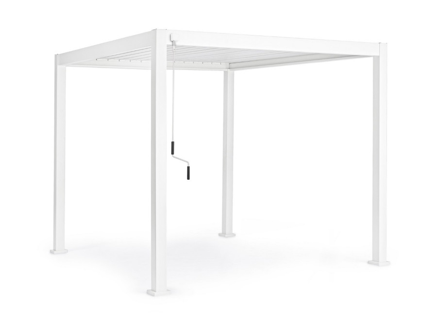 BIZZOTTO PERGOLA OCEAN 3X3 BIANCO