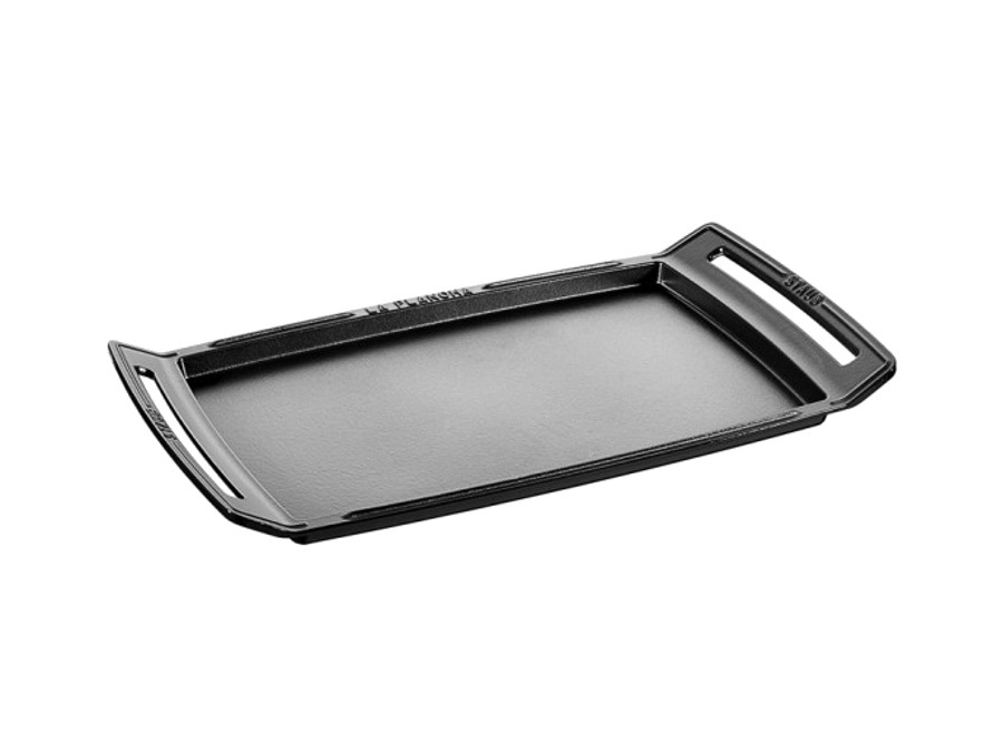 STAUB Piastra rettangolare in ghisa, 47 cm, nero